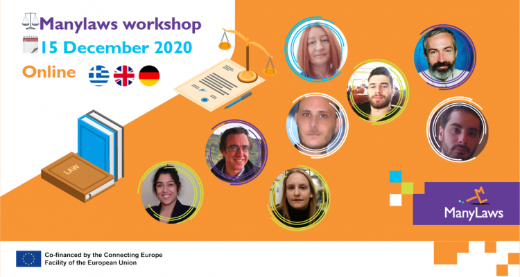 ONLINE WORKSHOP TO TEST FIRST RELEASE FEATURES OF THE MANYLAWS PLATFORM